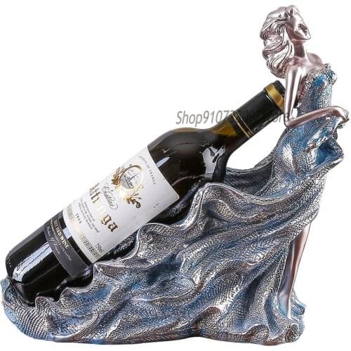 Wine Rack Decoration Modern Simple Wine Rack European Family Living Room American Wine Bottle Rack Nordic Originality