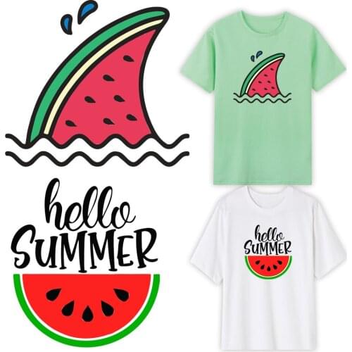 DIY Cartoon Fruit Heat Transfer Sticker For Vogue Girl Clothing Patch 1 Piece. T261