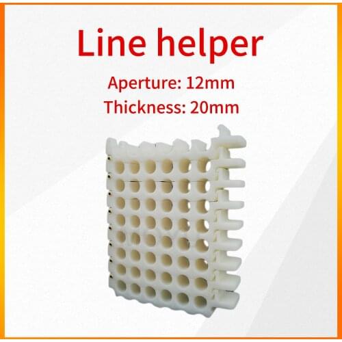 Cable Comb Tool，Line Helper，Aperture 12mm 6*N ，Cable Comb Network，Cable Finishing，Cable Trimmer，Finishing Wiring Harness