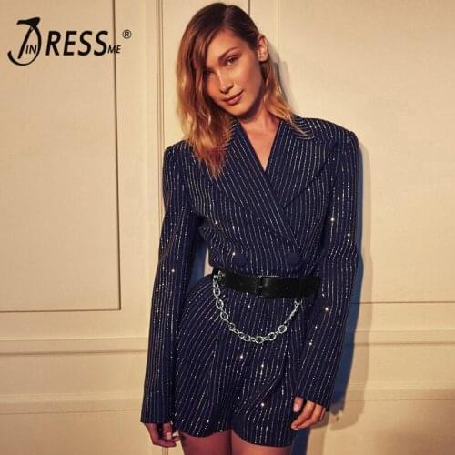 INDRESSME Women's Jumpsuits With Print