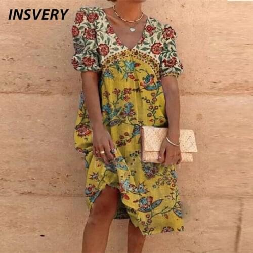 Пышные летние платья INSVERY China At AliExpress