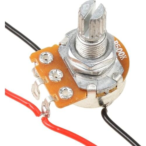 2 Volume 1 Tone 500K Wire Harness Set for Guitar Accessories