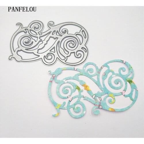 PANFELOU Vines maze Scrapbooking DIY Halloween Embossing mould card paper die stencils punch Metal cuts dies cutting