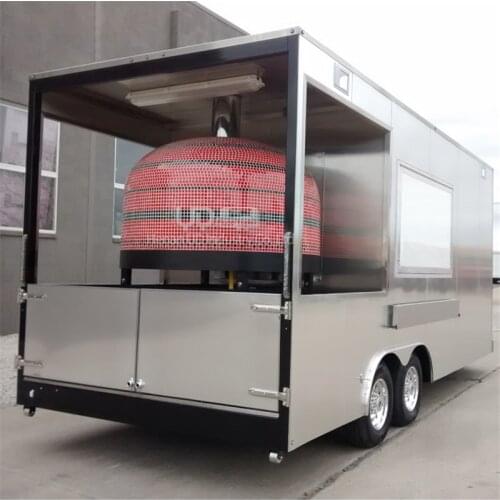 Manufacturer Customized Halal Taco Food Truck Mobile Kitchen Gelato Pizza Carts