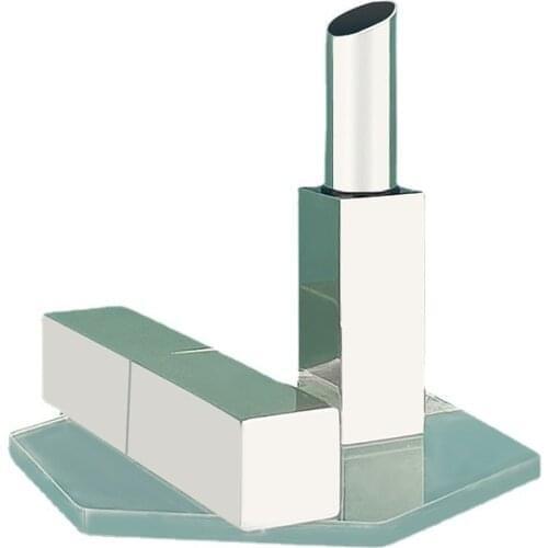 50pcs 12.1mm Empty Aluminum Lipstick Tubes Refillable Lip Balm Gloss Holder Container