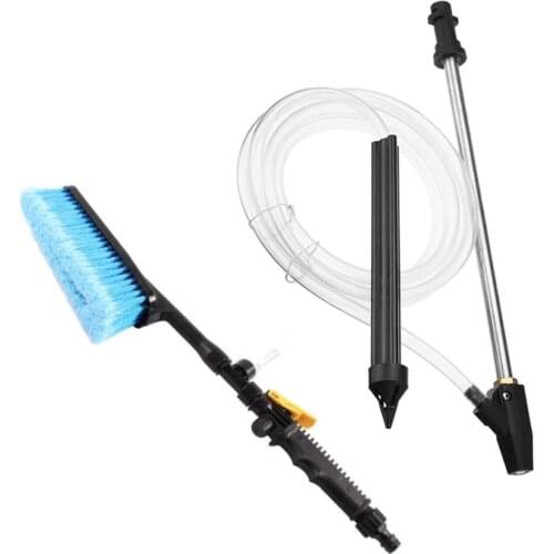 Car Wash Brush Water Spray Cleaning Tool with Portable Sand Blasting Machine Wet Blasting Cleaning-Gun