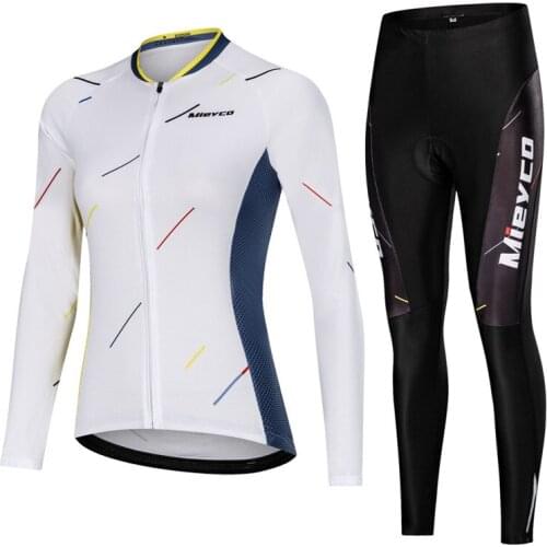 Mieyco Cycling Jersey Roupa De Ciclismo Feminina Breathable Bicicleta Chothing Bib Pants Sports Kit Girl Bike Uniform MTB Outfit