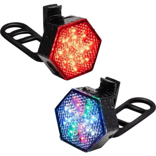 Bike Taillight Waterproof Rear light Led USB Chargeable Mountain Bike headlight Cycling Light Tail-lamp Bicycle Light