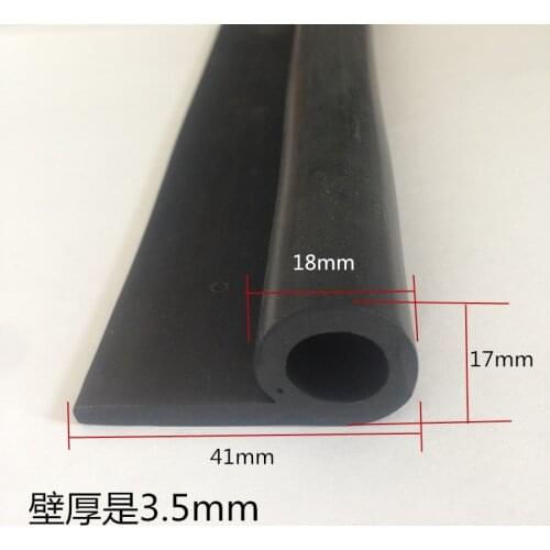 1meter red,black,white P-type Sealing Strip 9 Silicone Rubber Strip High Temperature Resistant for Door Window Sealing Strip