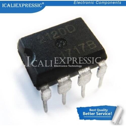 10PCS NJM2120D JRC2120D NJM2120 2120D 2120 DIP-8 In Stock