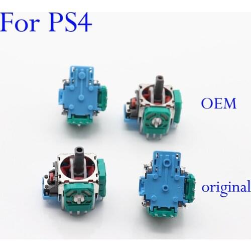 100pcs 3D Analog Axis 3D Joystick Module Potentiometer For Playstation 4 PS4 Controller Repair Color Random