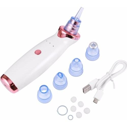 Diamond Dermabrasion Vacuum Suction Blackhead Remover Face Vacuum Pore Cleaner Nose Acne Pimple Remover Facial Cleansing Device