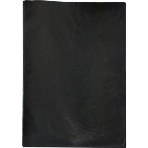 50pcs Black Carbon Copy Paper Paper Painting Tracing For Hand Copier Stencil Transfer Paper Typewriters And Word Processors