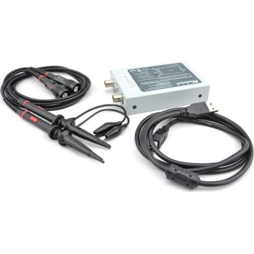 Dual channel Virtual oscilloscope USB PC oscilloscope BM102 50M sampling 20M bandwidth