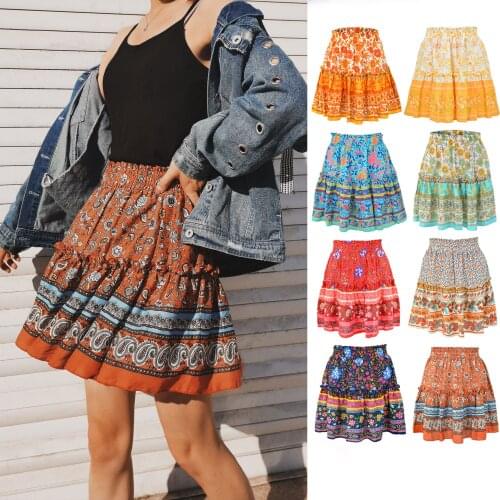 GERANTE High Waist Skirts For Women