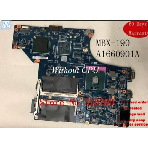 Placa Mae For Sony Vaio VGN-SR390 motherboard only without CPU MBX-190 laptop A1660901A Working and fully tested
