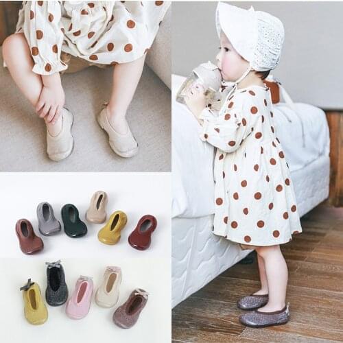 Baby Socks Baby Shoes Rubber Sole Socks Baby Boys Shoes Socks Cartoon Doll Soft Socks Fashion Toddler Shoes Girls So
