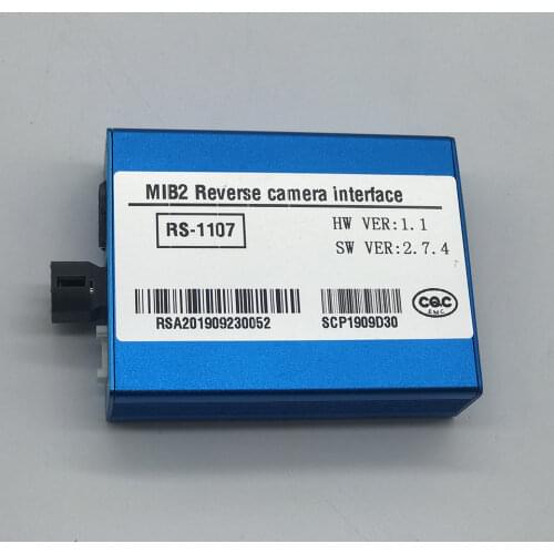 Car MIB MIB2 Radio Rear View Camera Backup Camera Interface For Audi A3 8V 2013 - 2018 Year With Parking Guidelines