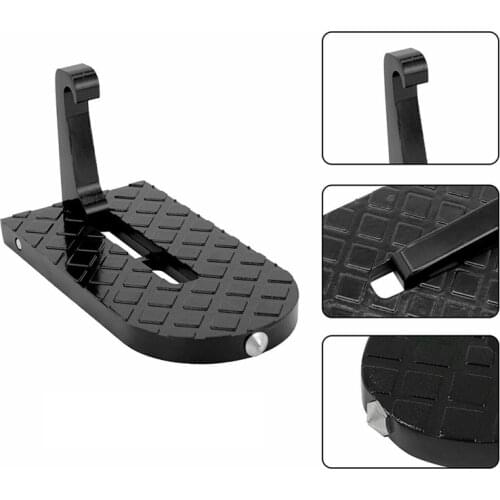 Folding Car Door Latch Hook Step Mini Foot Pedal Ladder For Car Roof Tool