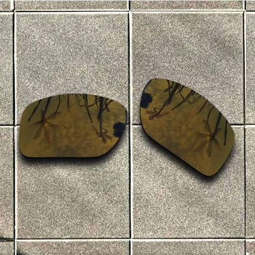 Bronze Gold Polarized Sunglasses Replacement Lens for-Oakley Big Taco Frame 100% UV Protection Good Fitness