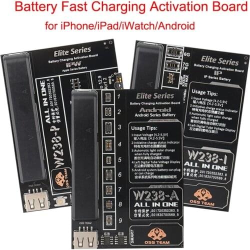 Battery Quick Charging Activation Board Test Fixture for iPhone 4-11 Pro Max iPad iWatch for Android Full Range Repair Hand Tool