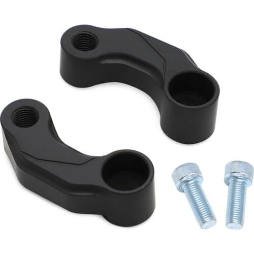 DL 650 1000 Motorcycle Rearview Mirror Extension Riser Brackets Adapter for v-strom DL650 2017-2019 DL1000 2014-2019