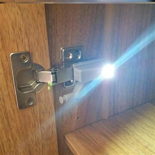Universal 0.25W Kitchen Cabinet Cupboard Closet Wardrobe Inner furniture Hinges LED Light System