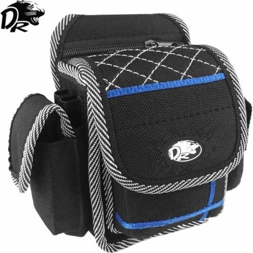 Hi-Spec Water Proof Electrician Tool Bag 1680D Work Waist Bag Tool Belt DIY Nylon Canvas Storage Pouch Bag Holder Tool Organizer