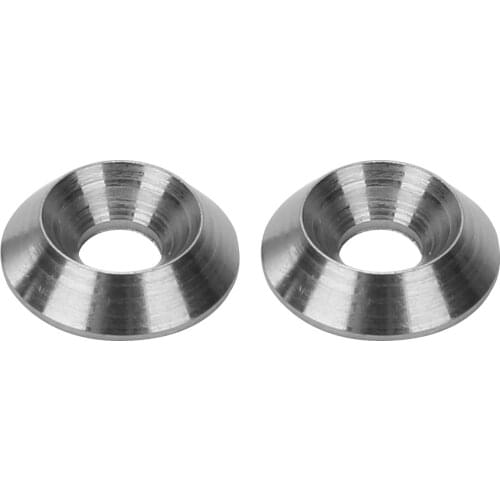 20 M3/M4/M5 Cone Cup Head Screw Gaskets 304 Stainless Steel Metal Conical Washers Durable Shim Reinforcement Rings Hardware Set