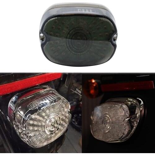 Motorcycle Accessories LED Tail Turn Signal Brake License Plate Integrated Light For Sportster XL883 Dyna Stree FXDB