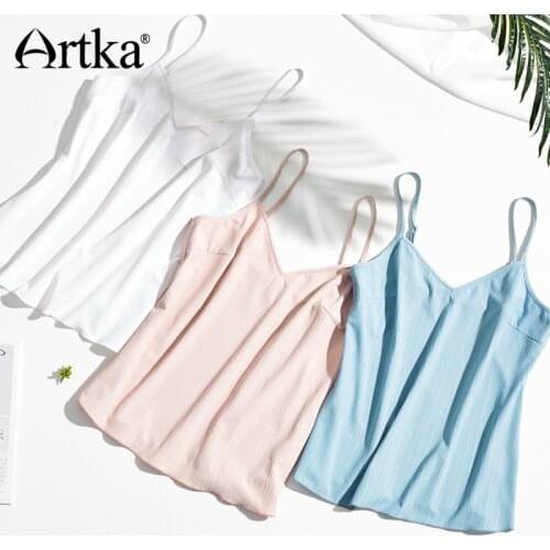 Artka Womens Silk Tops