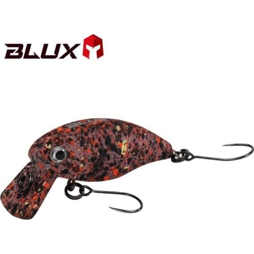 BLUX 35MM 2.2G Crankbait Floating Fishing Lure Shallow Freshwater 1-2ft Wobbler Artificial Hard Plastic Trout Bait Crank Tackle