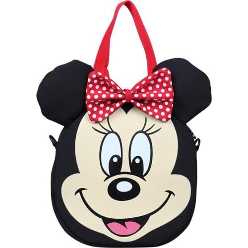 Disney mickey mouse Childrens messenger bag fashion small bag trendy cute boy girl shoulder handbag elementary school girl canv