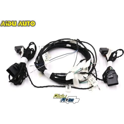 For AUDI A4 B9 LED Flowing water Dynamic Sequential taillight cable wire Harness adapter