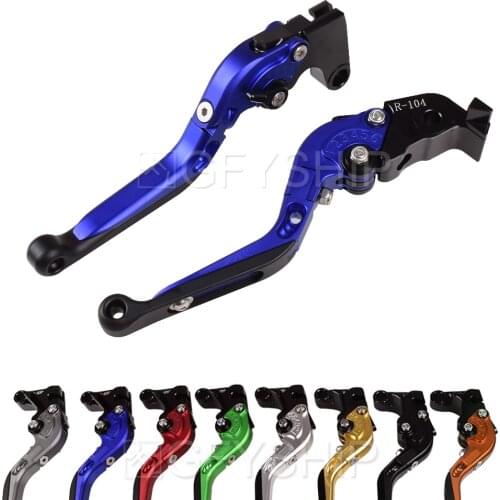 For Suzuki HAYABUSA GSXR1300 2008 2009 2010 2011 2012 2013-2019 GSX1300R Motorcycle Adjustable Blade Brake Clutch Levers Folding