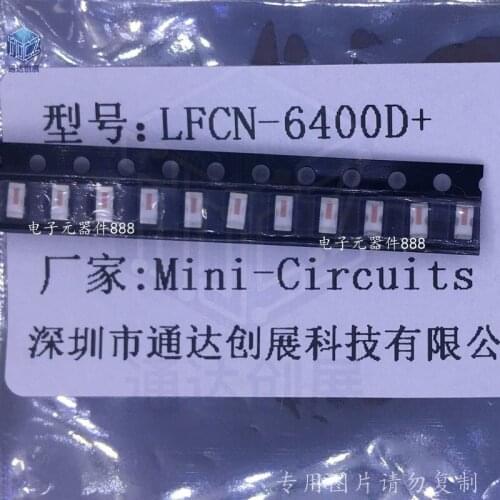 Low pass Filter 1PCS LFCN-6400D DC-6400MHz Original Full range