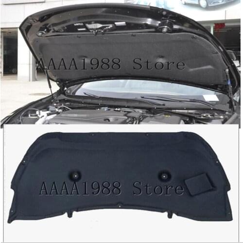 2013-2018For Nissan Teana Altima L33 Car Heat Sound Insulation Cotton Front Hood Engine Firewall Mat Pad Cover Noise Deadener