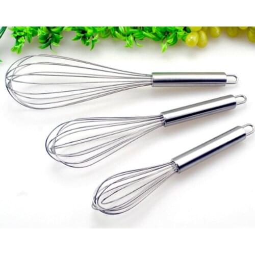 Bake Egg Beater Egg Tools Stainless Steel Egg Beater Hand Whisk Mixer Milk Cream Butter Whisk Mixer Kitchen Tools