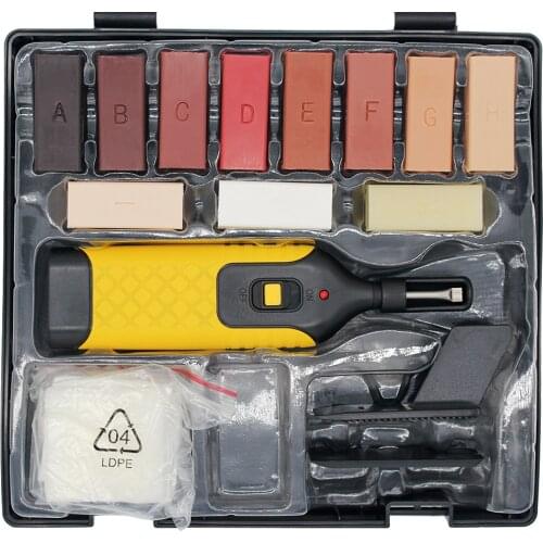 Laminate Floor Repair Kit Laminate Repairing Kit Wax System Wood Floor Worktop Sturdy Casing Chips Scratches Mending Tool Set