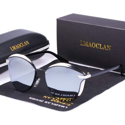 Женские солнцезащитные очки кошачий глаз LMAOCLAN China At AliExpress