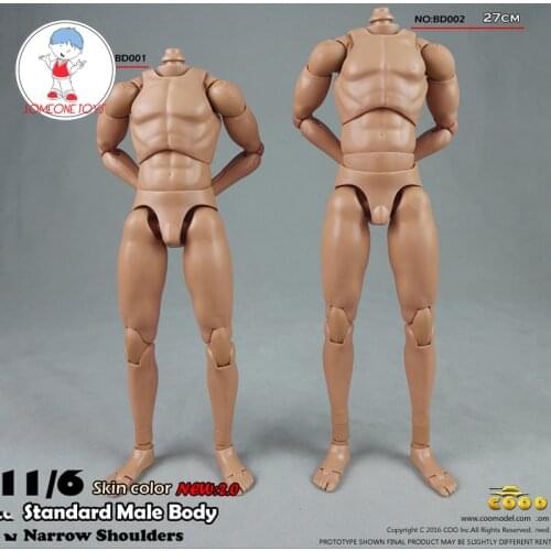 Coomodel 1/6 Male Standard Body Figure BD001 BD002 Military Body Model 2.0 For 12 Inches Soldier Action Figure Dolls Collection
