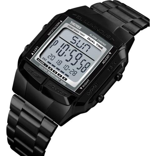 Mens Watches Top Brand Luxury SKMEI LED Digital Watch Men Military Sports Watches Waterproof Electronic Clock Relogio Masculino