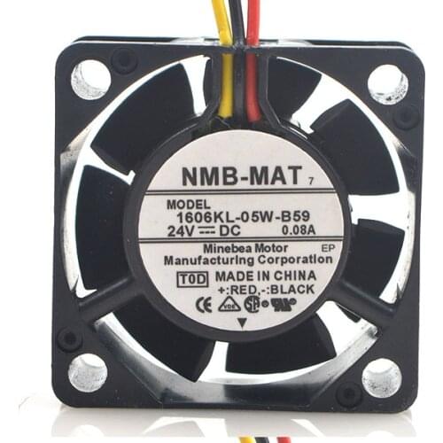 New original 1606KL-05W-B59 24V 0.08A 4CM 4015 detection alarm CNC machine tool fan