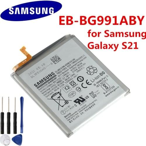 Original Phone Battery EB-BG996ABY EB-BG991ABY For Samsung Galaxy S21 S21