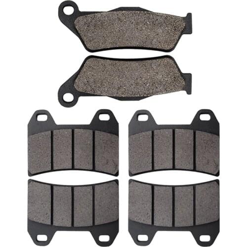 Yerbay Motorcycle Parts Front and Rear Brake Pads For Moto Guzzi Breva V 1100 Breva V1100 Griso 1100 2005 2006 2007 2008