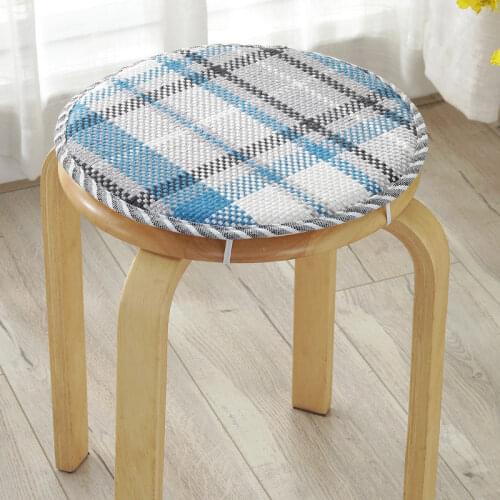 Thick Winter Chair Cushions Super Soft Modern Office Chair Cushion Dinning Stool Seat Mat Non-slip Cushion Cloth Round Sit Pad