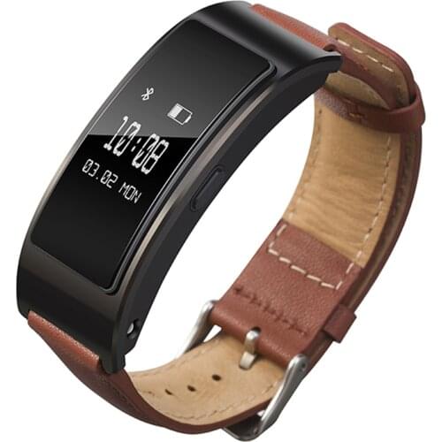 16mm Leather Watch Strap for HUAWEI TalkBand B6 Wristwatch Band Belt Replacement Smartwatch Accessories