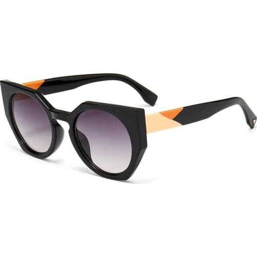 2020 Cat Eye Shade Retro Fashion Sunglasses Women Vintage Brand Designer Glasses For Ladies Gafas Retro Oculos UV400