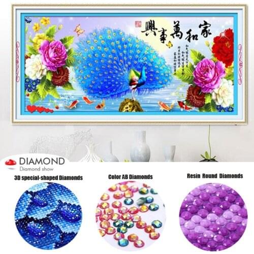 Special shape,Diamond Embroidery,Full,DIY,Diamond Painting,"Blue Peacock",Diamond Mosaic,Bead Picture,Home Decor,handcraft,gift