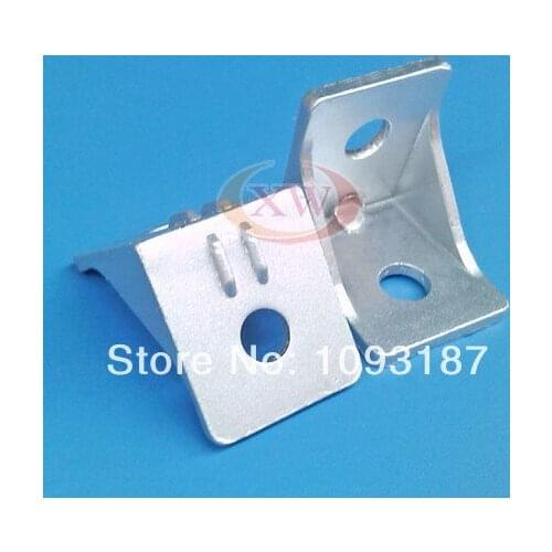 20PCS/LOT 3030C-8 Corner Fitting Angle 3030 shelf Triangle Brackets Aluminum Profile Accessories L Connector Fasten connector